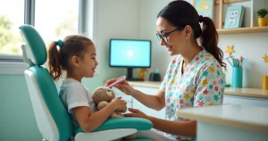 Atendimento de odontologia infantil em Jundiaí com ambiente acolhedor para crianças